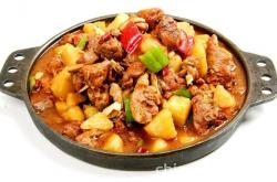 The recipe for large plate chicken
