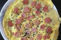 The recipe for fragrant fried egg buns and grilled sausages