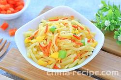 The method of making a mixture of potatoes