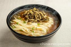 Pickled Chinese cabbage Noodles