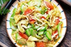 Method of making mixed vegetables with zucchini