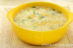The recipe for hydrating two melon soup