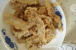 The practice of Soft-fried pork fillet