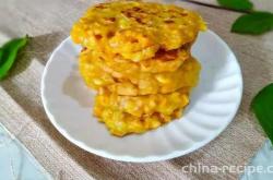 The recipe for milk flavored sweet potato cakes
