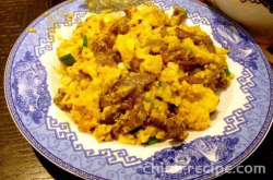 Recipe for Slippery Egg Beef