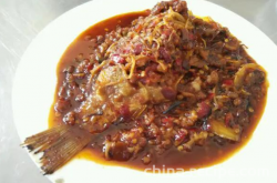 The method of cooking dry grilled fish