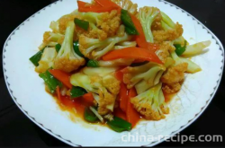 The recipe for tomato sauce cauliflower