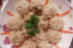 How to make glutinous rice Rice-meat dumplings