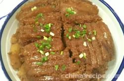 Practice of Steamed Pork with Fermented bean curd Powder