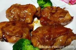 Follow the recipe for burning chicken legs