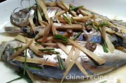 The method of steaming fish
