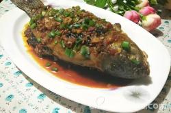 The recipe for Douban crucian carp