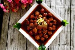 The method of making crispy meatballs