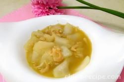 The recipe for Haimi winter melon