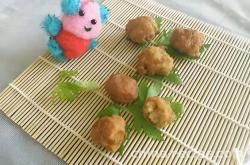 How to fry pork balls