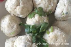 How to make bean curd meatballs