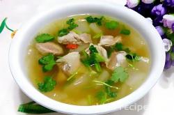 How to make spareribs and Winter melon soup