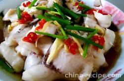 The method of steaming fish slices