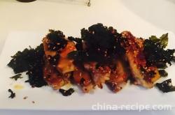 The recipe for tea flavored chicken wings