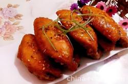 The recipe for fragrant roasted chicken wings