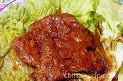The recipe for pan fried steak
