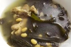 Recipe for Pork Rib and Seaweed Soup
