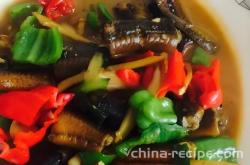 The method of braised eel segments