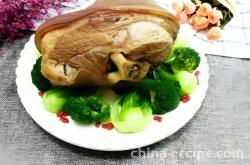 The method of stewing elbow