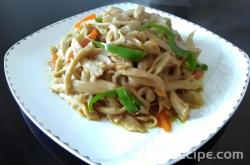 The method of making sweet and sour gluten