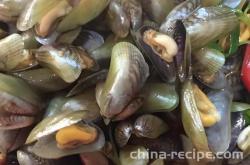 The method of frying sea melon seeds in a nine story tower