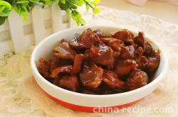 The recipe for braised chicken delicacies