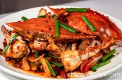 The recipe for spicy Chinese mitten crab