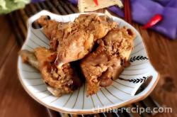 The method of braised pork bones