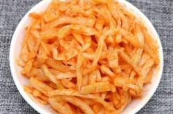 The method of making sour and spicy shredded green bamboo shoots