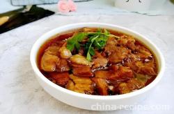 The recipe for home cooked beef brisket