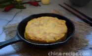 The recipe for egg patties