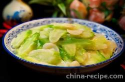 The method of making vegetarian braised baby bok choy
