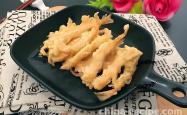The method of dry frying silver fish