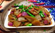 The method of making sour and spicy konjac flowers with pickled peppers