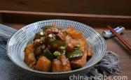 The method of making pumpkin roasted meat