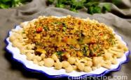 Method for making minced meat and fresh tea tree mushrooms