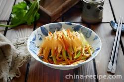 Braised Celery with Rolls of dried bean milk creams