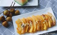 The method of frying pumpkin