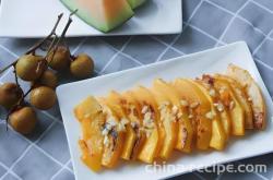 The method of frying pumpkin