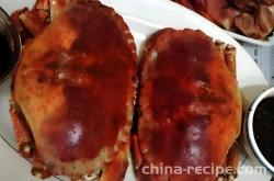 The method of steaming bread crab