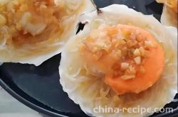 Garlic vermicelli scallop