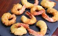 The method of making Golden Phoenix Tail Shrimp