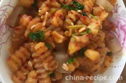 The recipe for wolf toothed potatoes