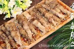 The method of making fat beef enoki mushrooms