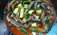 The recipe for spicy loach